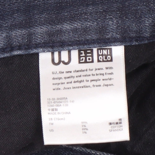 Uniqlo Women's Blue Skinny Jeans Size 10