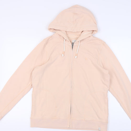 Fat Face Women's Beige M Full Zip Hoodie