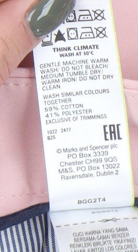 Marks and Spencer Pink Trousers, Size 20, Women's
