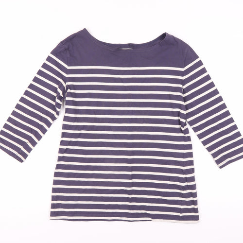 Seasalt Women's Blue Striped Sailor Top 10