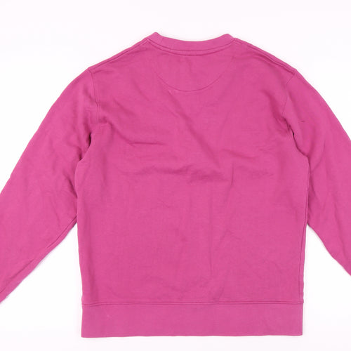 ANYDAY John Lewis Men's Pink Crew Neck Sweatshirt L