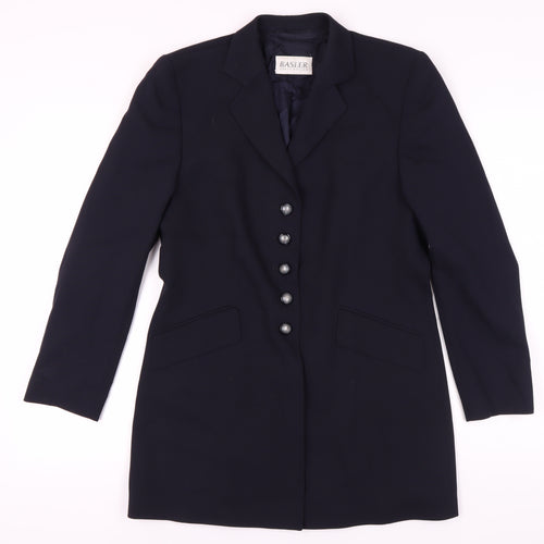 Basler Women's Black Long Suit Jacket Size 12