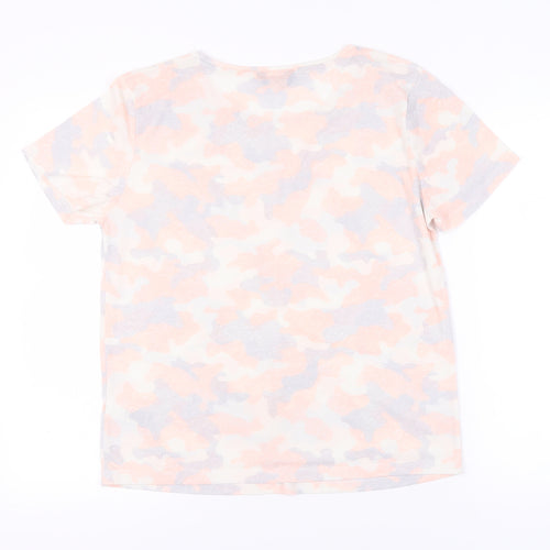 Marks and Spencer Women's Multicoloured T-Shirt Size 12