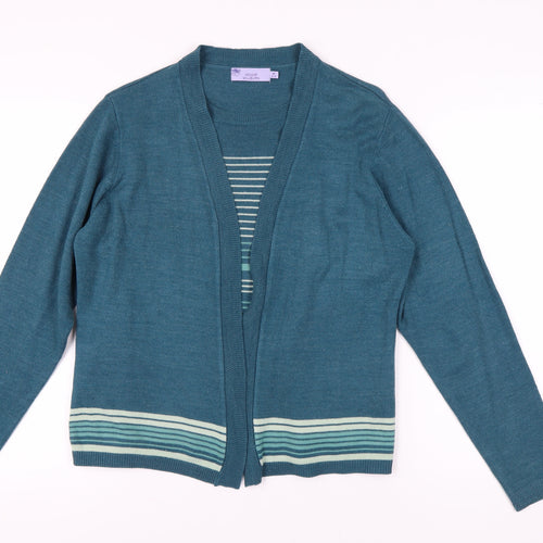 Honor Millburn Women’s Blue Cardigan M 14-16