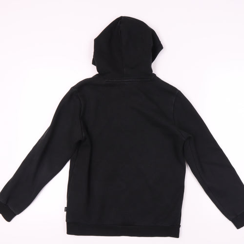 Puma Boys Black Pullover Hoodie 13-14 Years