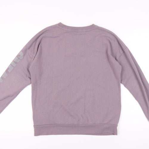 Superdry Women's Purple Sweatshirt, M, Pullover, Casual