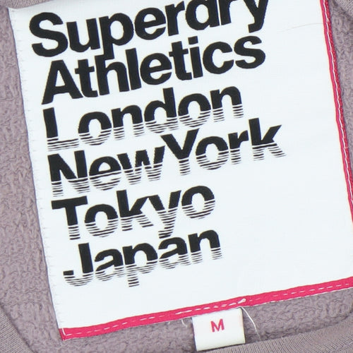 Superdry Women's Purple Sweatshirt, M, Pullover, Casual