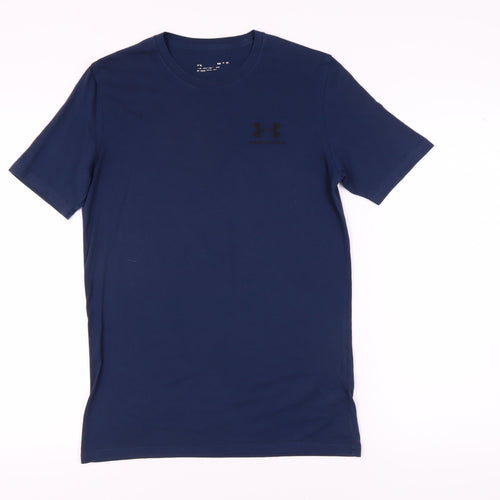 Under Armour Men's Blue Crew Neck T-Shirt Size S