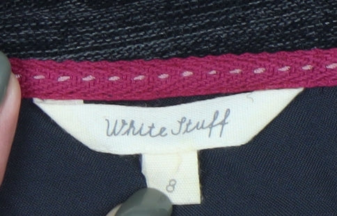 White Stuff Women's Black Shift Dress Size 8