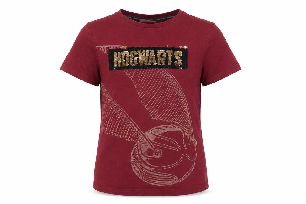 Harry Potter Girls Red Graphic T-Shirt 8 Years