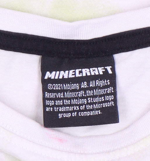 Minecraft Boys Multicoloured T-Shirt 9 Years