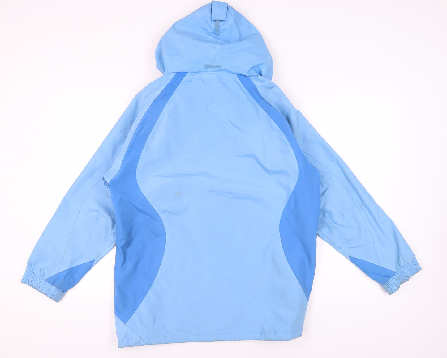 Regatta Women's Blue Rain Coat Size 16 Waterproof