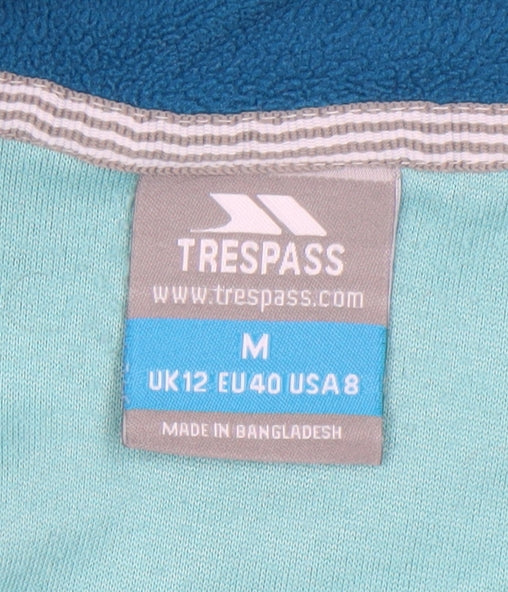 Trespass Women's Blue Fleece Pullover Sweatshirt M