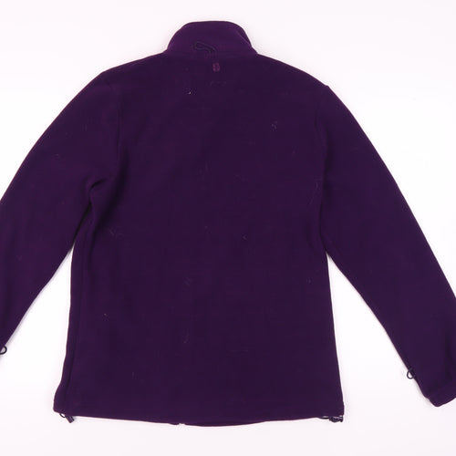 Mountain Warehouse Women's Purple Fleece Jacket Size 14