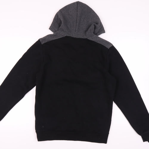Fila Men's Black Pullover Hoodie M with Logo Accent