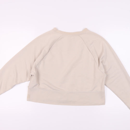 Nike Women's Beige Pullover Crew Neck Sweatshirt XS