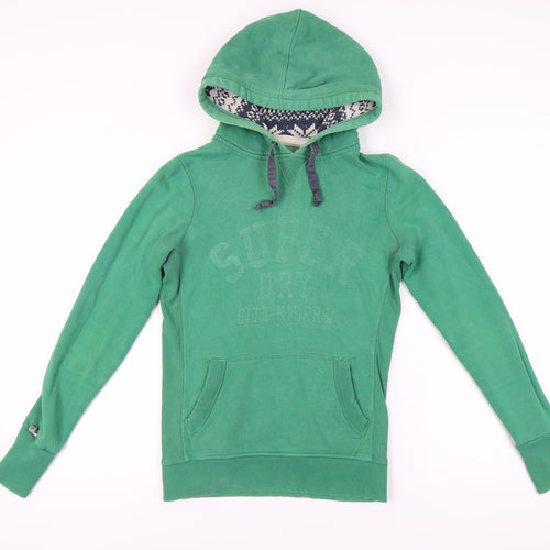 Superdry Women's Green XS Pullover Hoodie