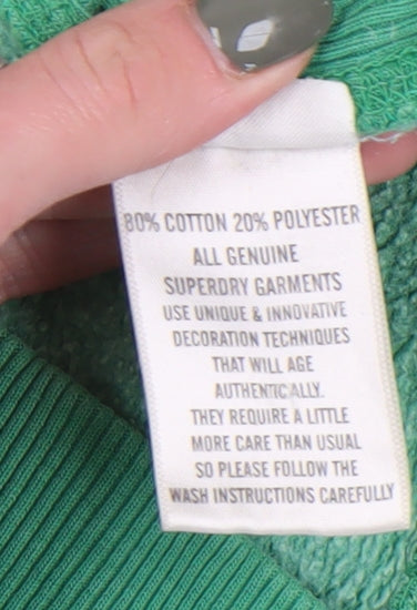 Superdry Women's Green XS Pullover Hoodie