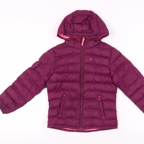 Mountain Warehouse Girls Purple Puffer Jacket 5-6 Years