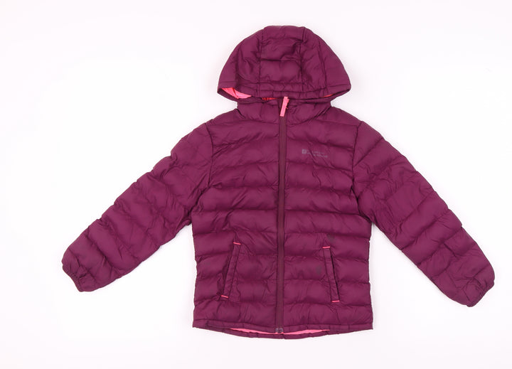 Mountain Warehouse Girls Purple Puffer Jacket 5-6 Years