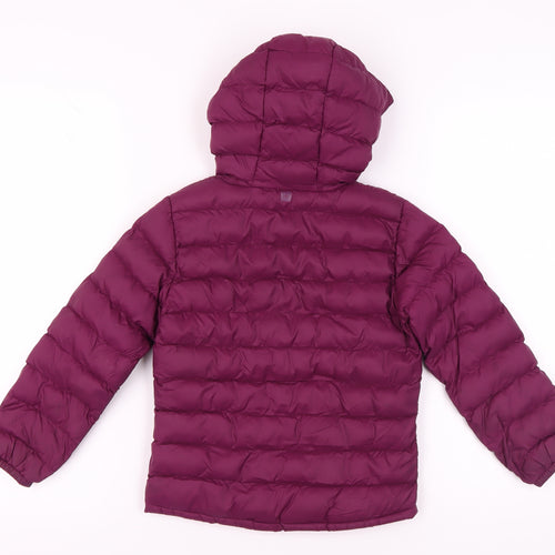 Mountain Warehouse Girls Purple Puffer Jacket 5-6 Years