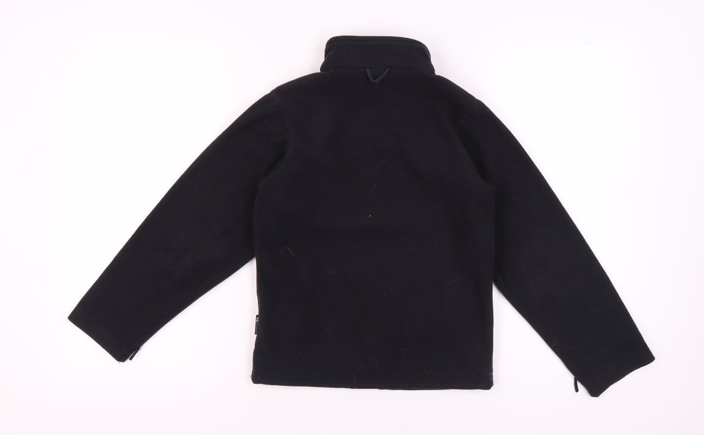 Trespass Boys Black Basic Jacket, Size 9-10, Full Zip