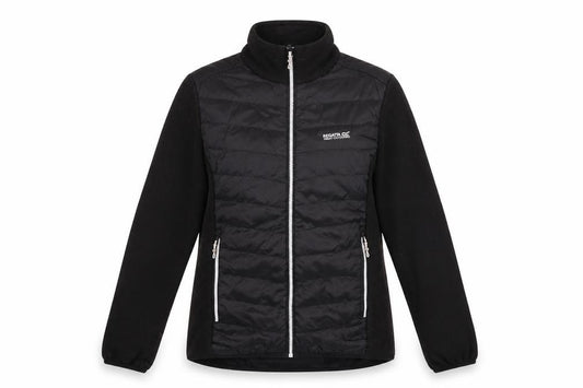 Front view of Regatta Women's Black Softshell Activewear Jacket, size 10