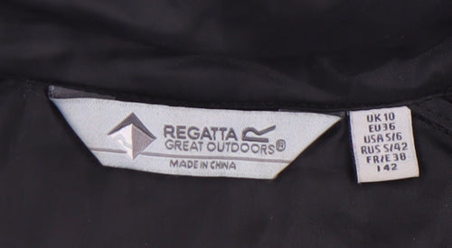 Regatta Women's Black Softshell Activewear Jacket Size 10