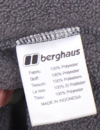 Berghaus Men's Grey Full Zip Fleece Jacket Size S