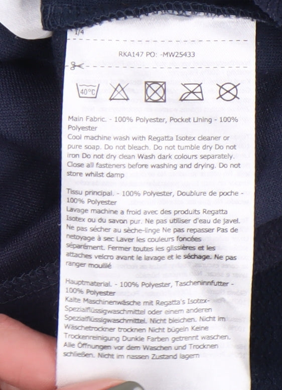 Regatta Boys Blue Basic Jacket 13-14 Years