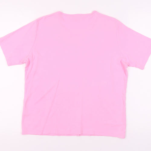 Honor Millburn Pink Embroidered Women's T-Shirt M