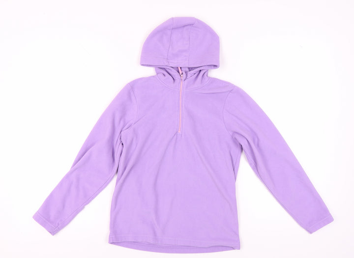 Mountain Warehouse Girls Purple Fleece Jacket 11-12 Years