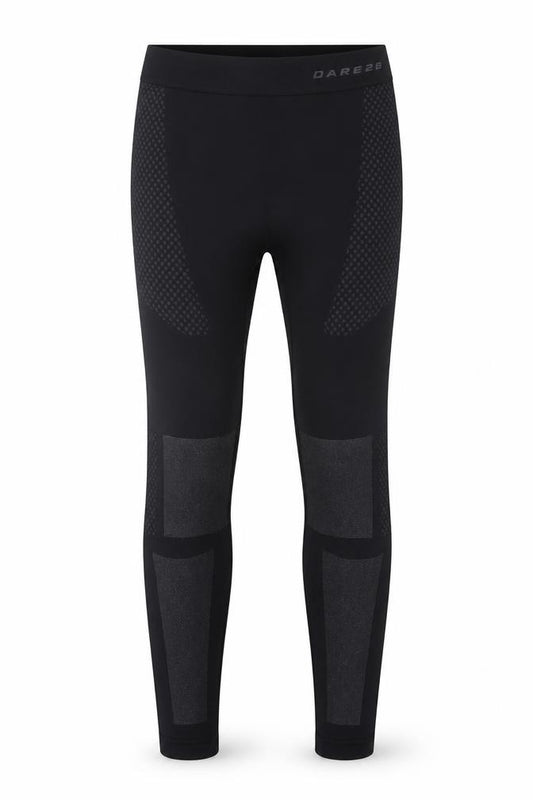 Front view of Dare 2b girls’ black ankle leggings s - comfortable fit