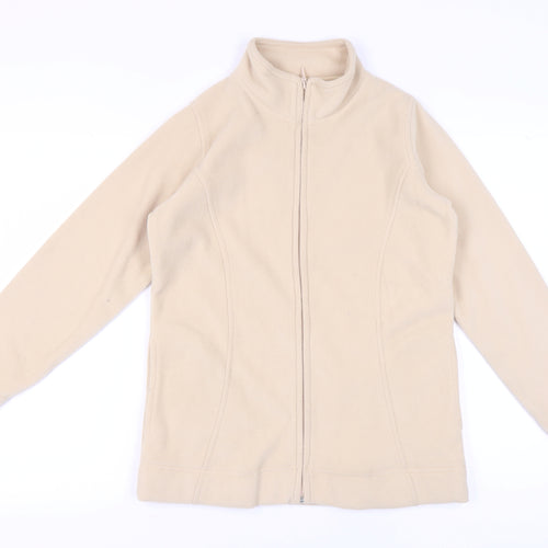 EWM Women's Beige Fleece Jacket - Size S