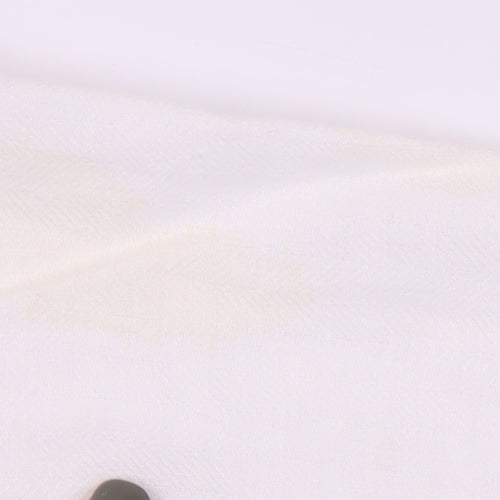 Fat Face Women’s White Relaxed Linen Trousers, Size 14