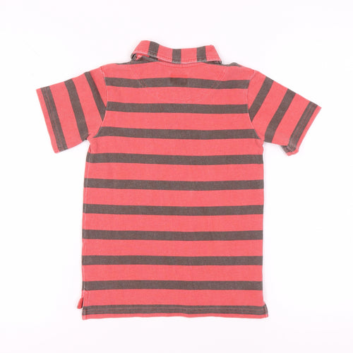 Mini Boden Boys Multicoloured Striped Polo 5-6Y