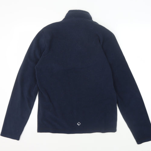Regatta Men's Blue 1/4 Zip Fleece Sweatshirt S