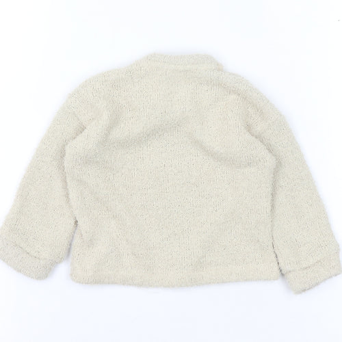 Disney Baby Beige Winnie the Pooh Unisex Pullover Jumper 6-9 Months