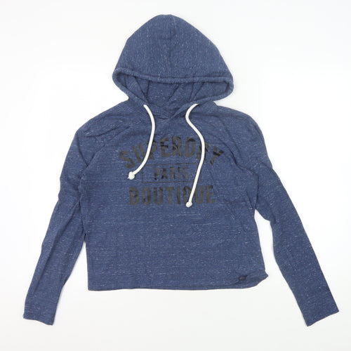 Superdry Women's Blue XS Pullover Hoodie