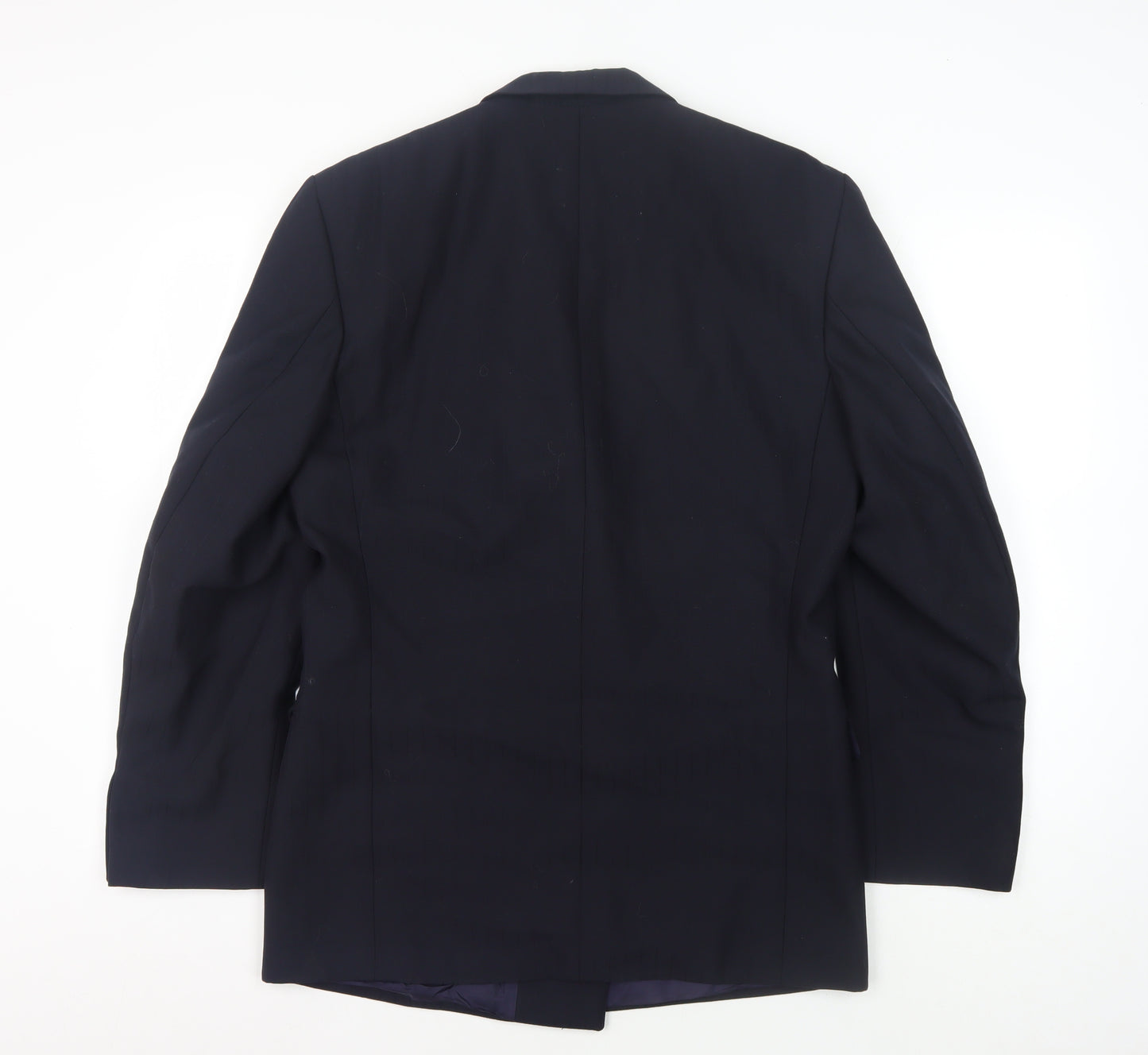 Bäumler Men's Blue Blazer UK 38R Double-Breasted Formal