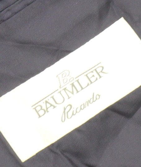Bäumler Men's Blue Blazer UK 38R Double-Breasted Formal