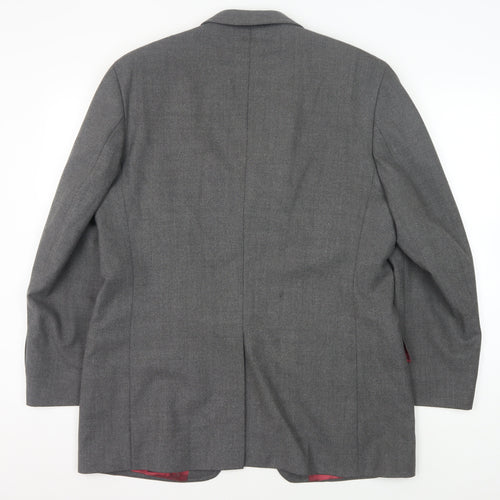 Jeff Banks Men's Grey Wool Blazer, Size 40S