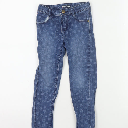 Tommy Hilfiger Girls Blue Jeans 4 Years Slim Casual