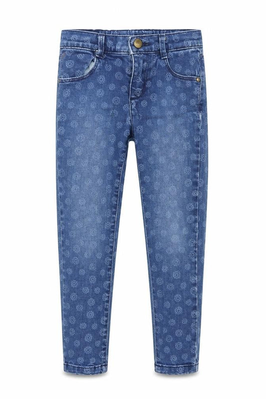 Tommy Hilfiger Girls Blue Jeans 4 Years Slim Casual