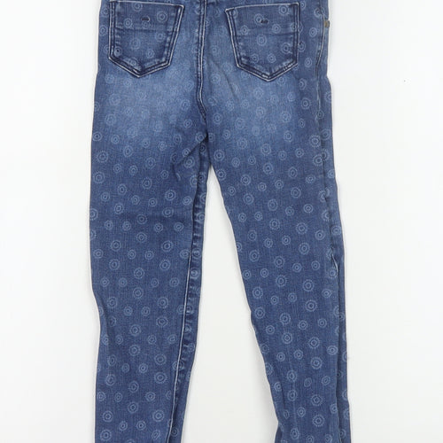 Tommy Hilfiger Girls Blue Jeans 4 Years Slim Casual