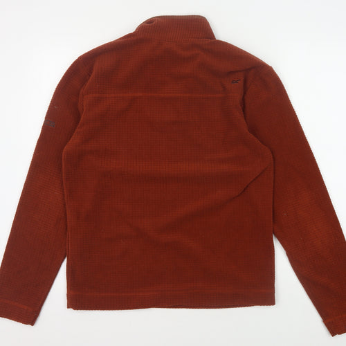 Regatta Men's Brown 1/2 Zip Sweatshirt, Size S, Excellent