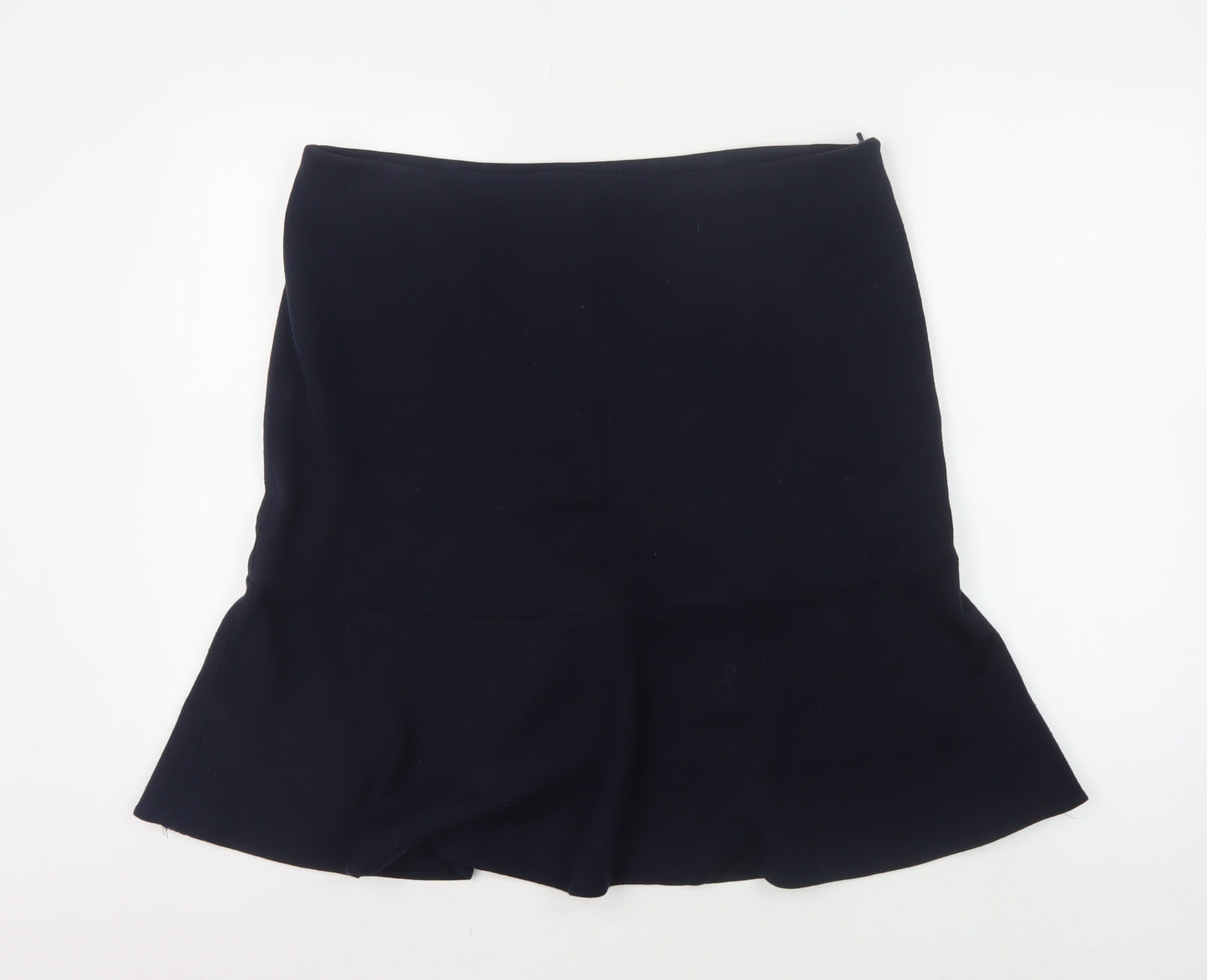 Laura Ashley Women's Black Knee Length Skirt, Size 16