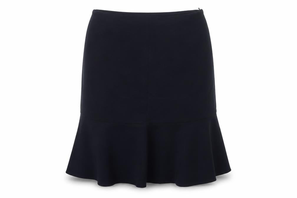 Laura Ashley Women's Black Knee Length Skirt, Size 16