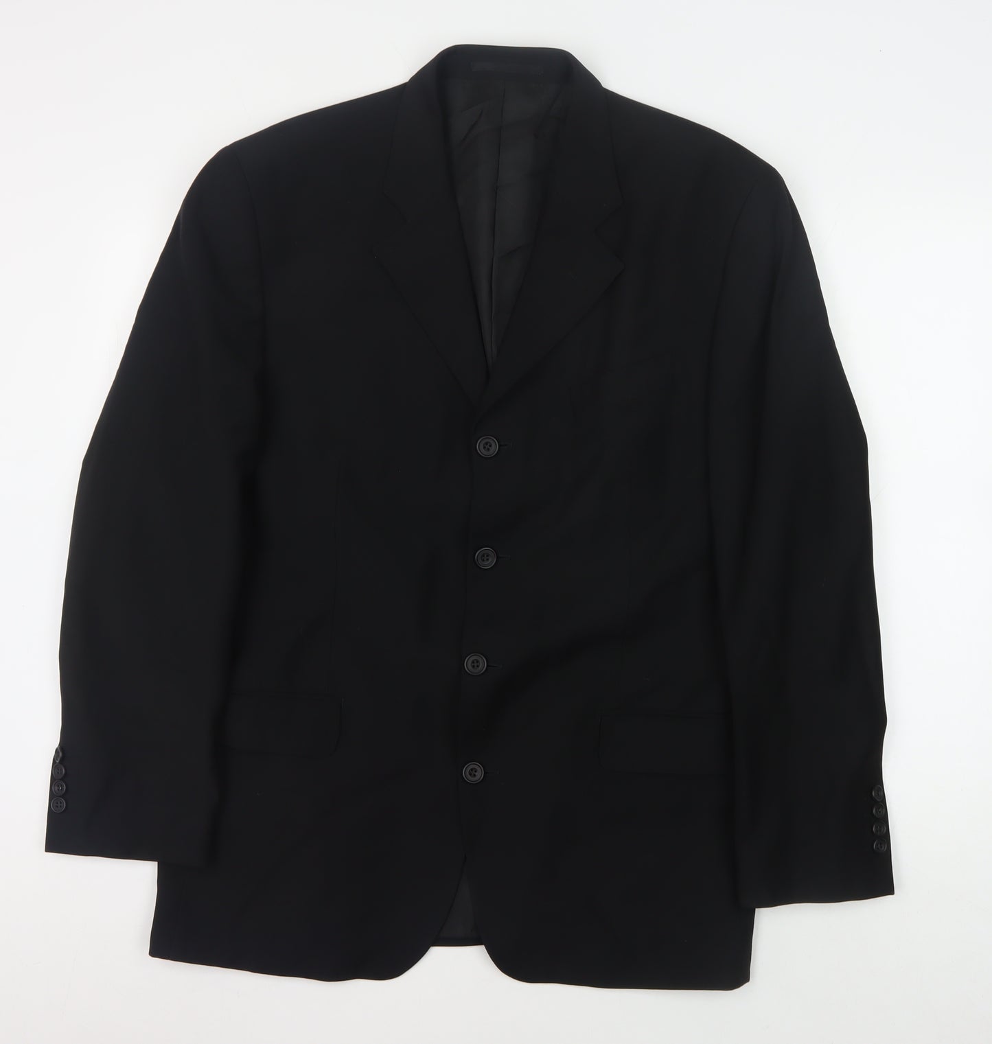 Jasper Conran Men's Black Blazer Size 52R