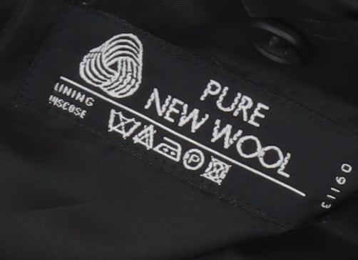 Jasper Conran Men's Black Blazer Size 52R